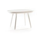 Biały stolik z litego drewna EMKO Naïve, 61 x 41 cm