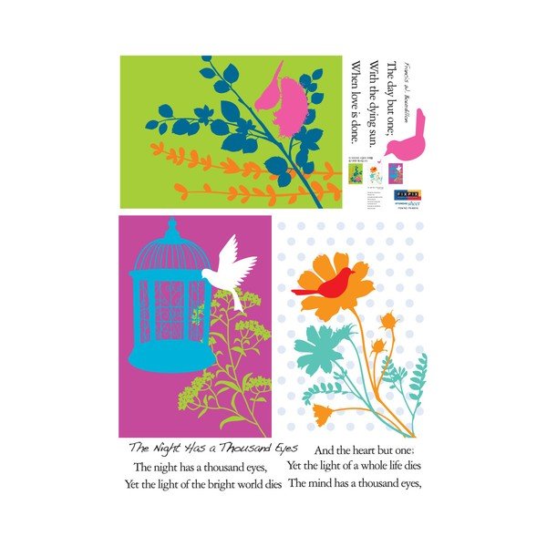 Naklejka Ambiance Graphic Flower-image-1
