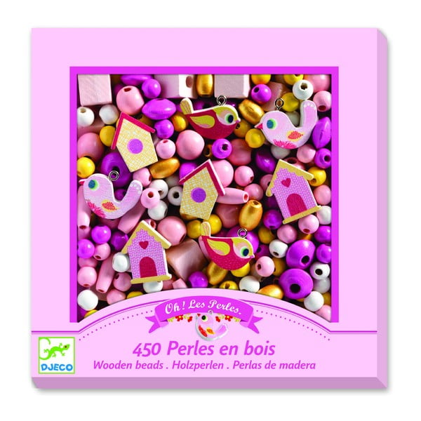 Zestaw do robienia biżuterii Djeco Little Birds-image-1