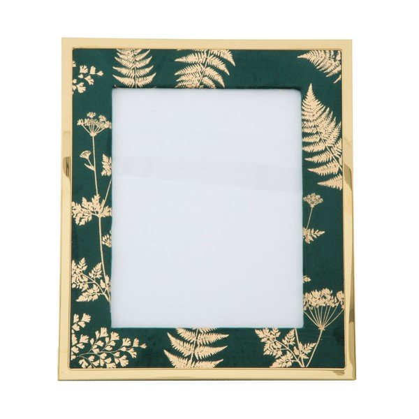 Zielono-złota ramka stołowa na zdjęcie Mauro Ferretti Glam, 20x25 cm-image-2
