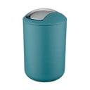 Turkusowy kosz na śmieci Wenko Swing Petrol L