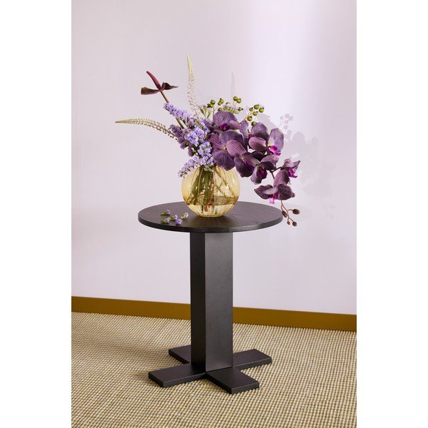 Okrągły stolik w dekorze dębu ø 45 cm Koohi – Hübsch-image-2