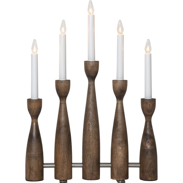 Świąteczna dekoracja świetlna do kontaktu w ciemnym naturalnym kolorze Midja 2.0 – Star Trading