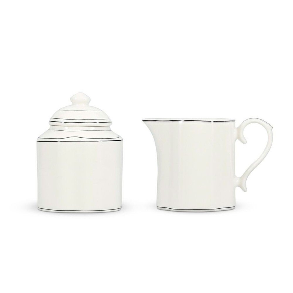 Zestaw cukiernicy i mlecznika new bone china Odette – S|P Collection