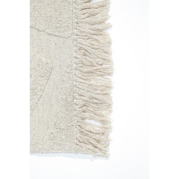 Kremowy dywan wełniany 200x300 cm Bajelo – Light & Living-image-4