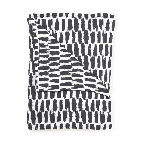 Koc Home Collection Paint stripe black, 130x170 cm