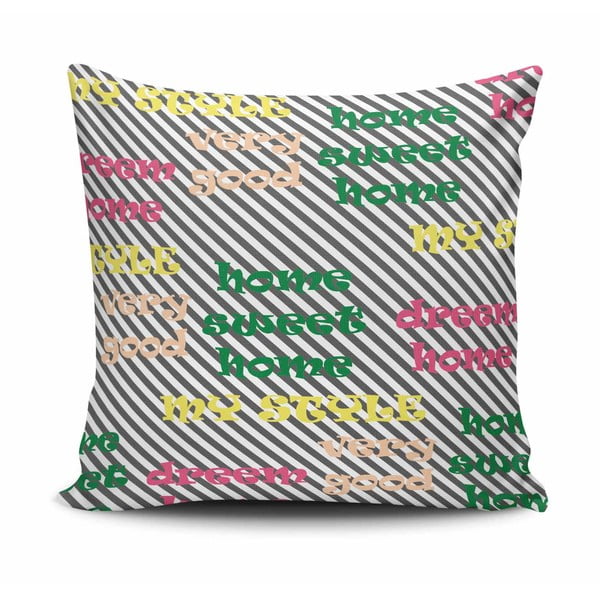 Poszewka na poduszkę z domieszką bawełny Cushion Love Ferma, 45x45 cm
