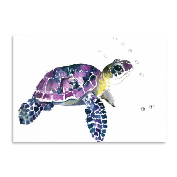 Plakat Sea Turtle (projekt Surena Nersisyana), 30x21 cm