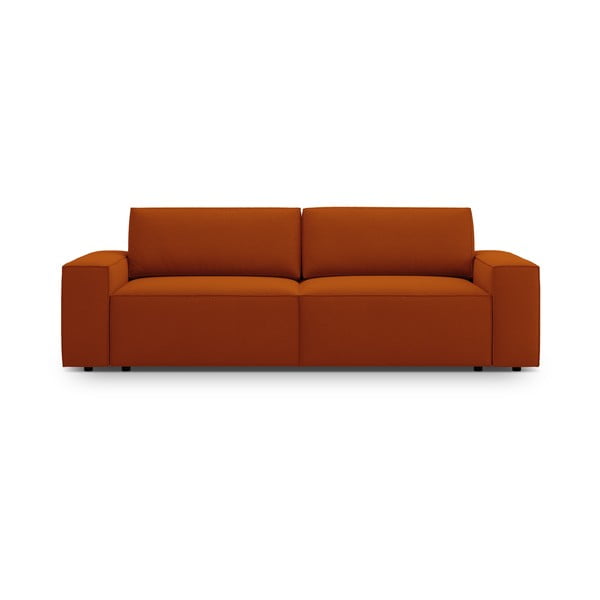 Ceglasta rozkładana sofa 247 cm Jodie – Micadoni Home
