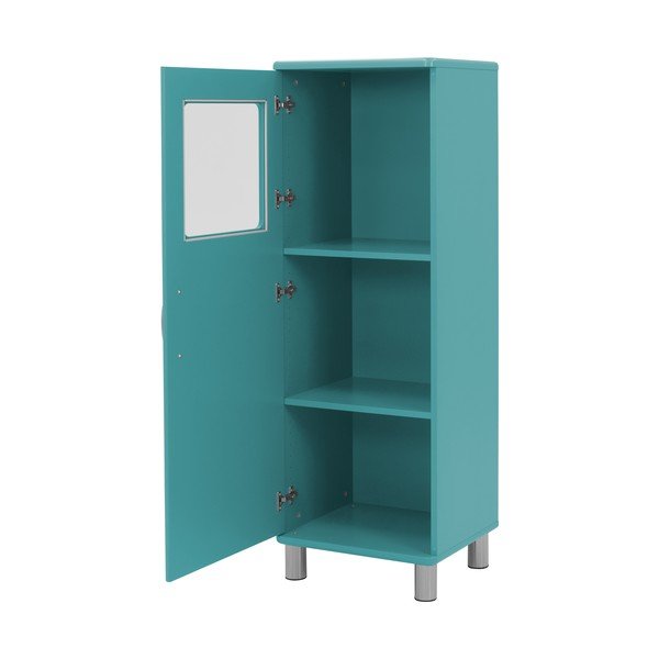 Turkusowa szafka 50x143 cm Malibu – Tenzo-image-3