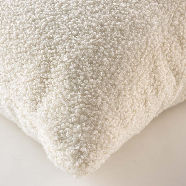 Poduszka dekoracyjna z materiału bouclé 45x45 cm Wooly – douceur d'intérieur-image-2