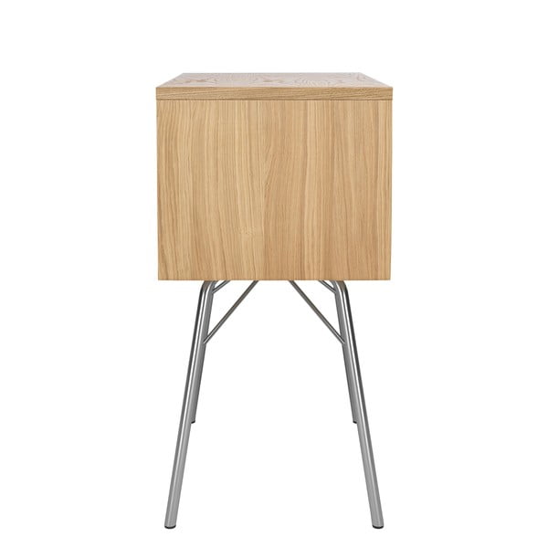 Naturalna szafka nocna w dekorze dębu Rayburn – Woodman-image-3