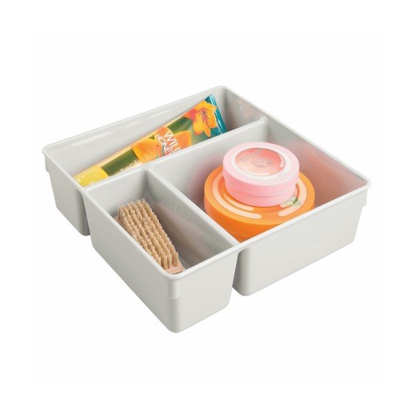 Biały organizer InterDesign Clarity Clean-image-1