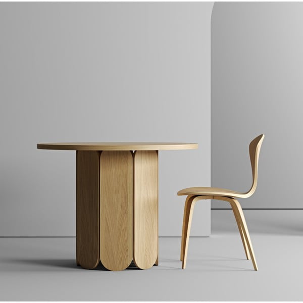 Stół w dekorze dębu Woodman Soft, ø 98 cm-image-1