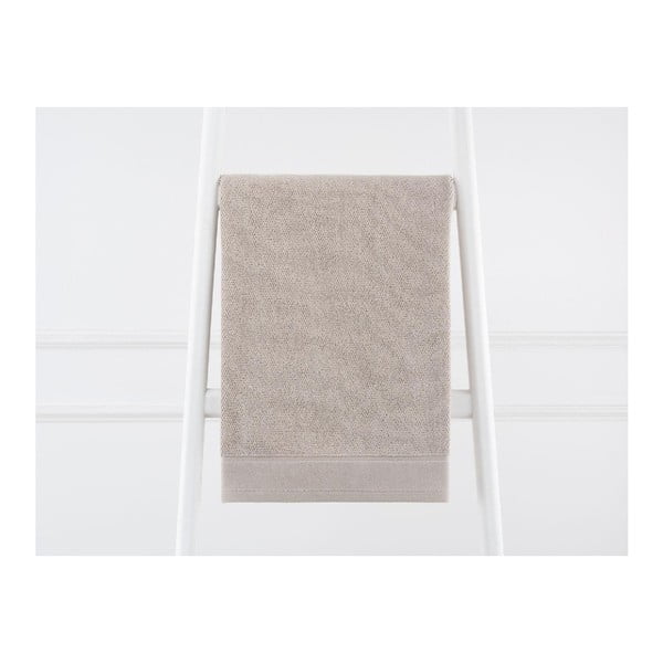 Beżowy ręcznik bawełniany Madame Coco Terra, 50x80 cm
