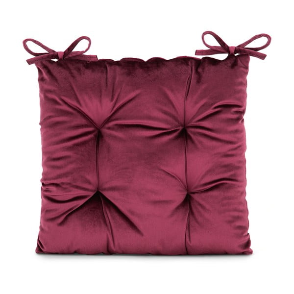 Aksamitna poduszka na krzesło 40x40 cm Aleksa – Restilo
