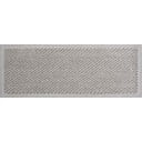 Jasnoszare bawełniane dywaniki na schody zestaw 16 szt. 25x65 cm Kumsal Bej – Vitaus