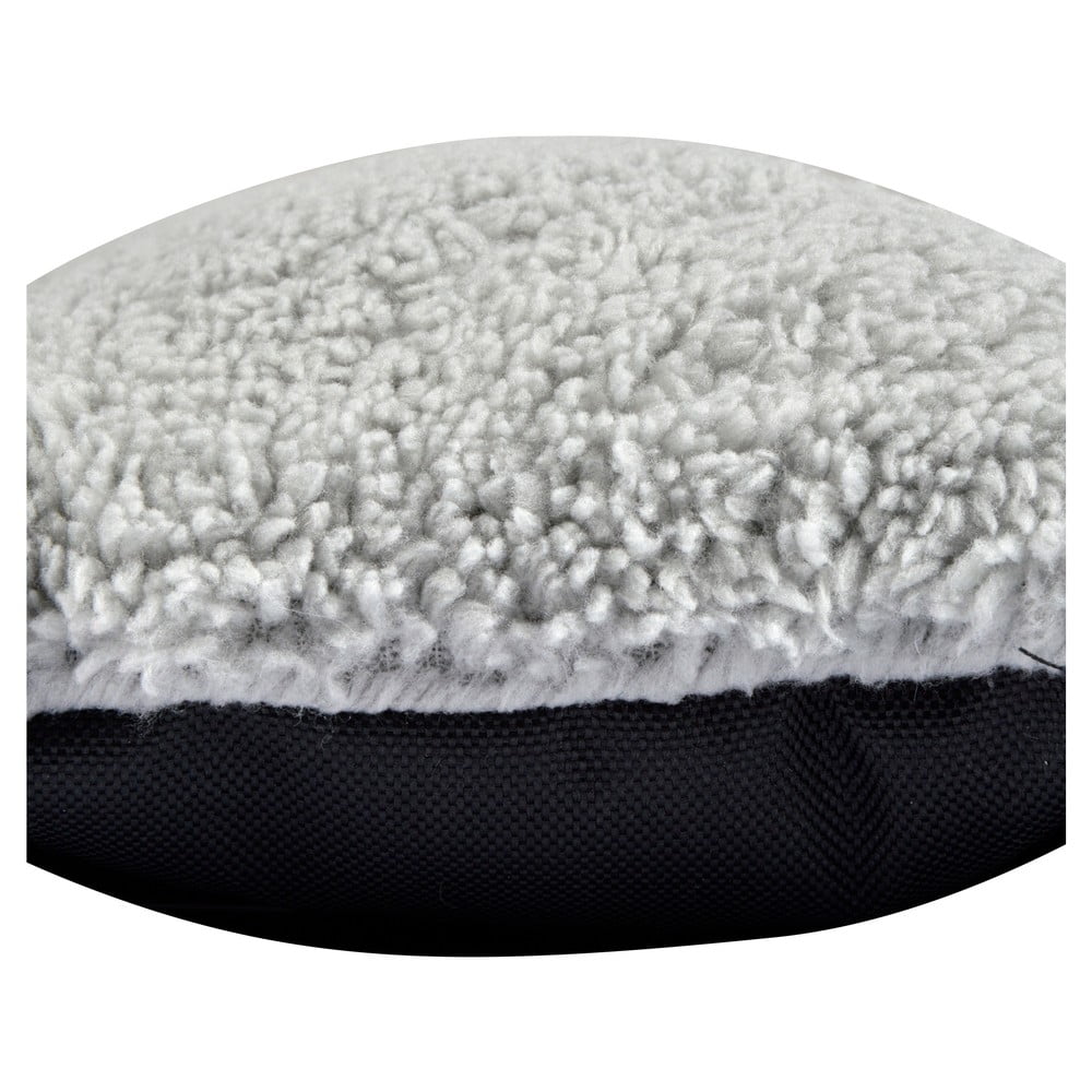 Czarny koc dla psów z materiału sherpa 50x80 cm – Love Story (zdjęcie 10)