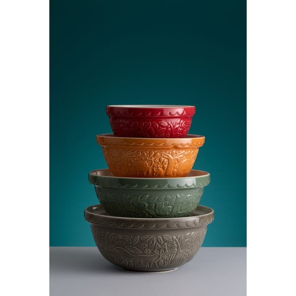 Brązowa kamionkowa misa ø 24 cm In the Forest – Mason Cash-image-2