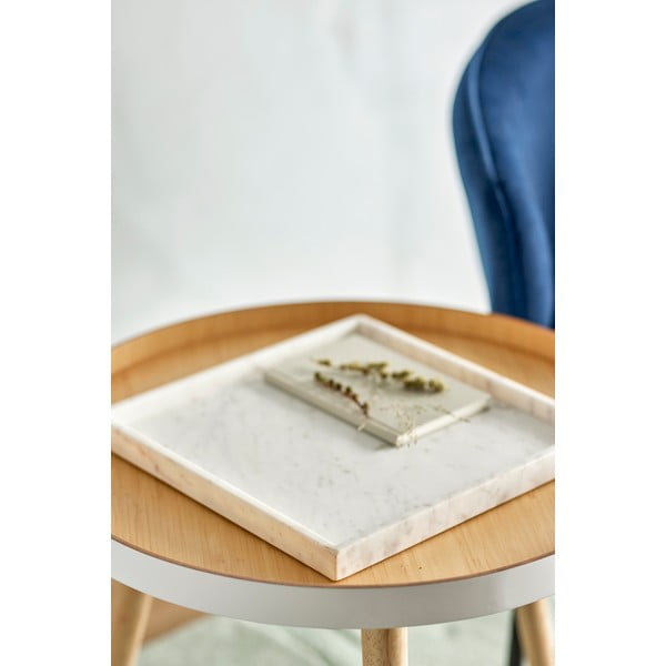 Marmurowa taca dekoracyjna 35x35 cm Majsa – Bloomingville-image-1