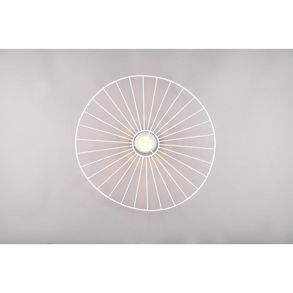 Biała lampa sufitowa ø 60 cm Chapeau – Reality-image-2