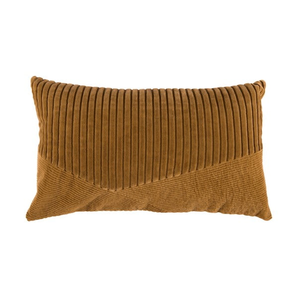 Brązowa bawełniana poduszka BePureHome, 30x50 cm