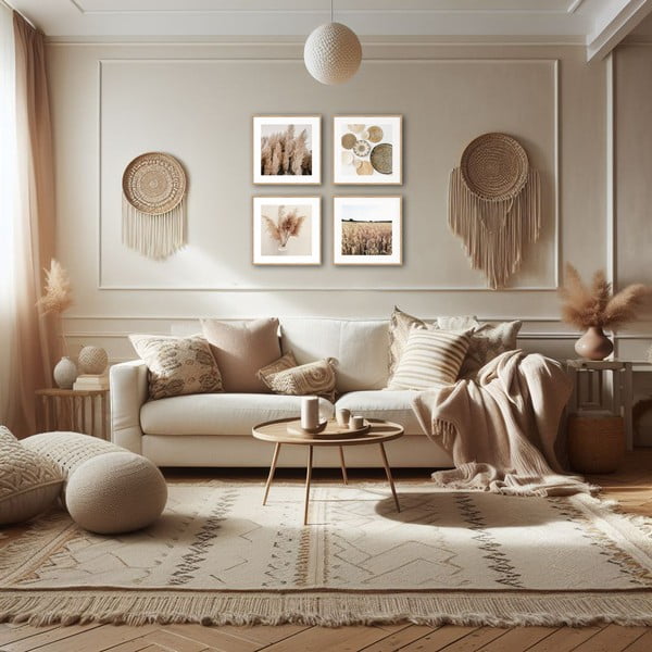 Obrazy zestaw 4 szt. 30x30 cm Aesthetic-image-1