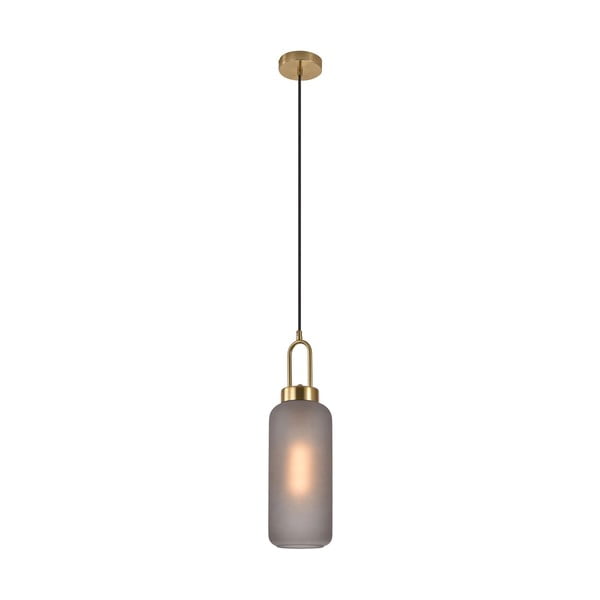 Lampa wisząca w kolorze złota ze szklanym kloszem ø 13 cm Luton – House Nordic