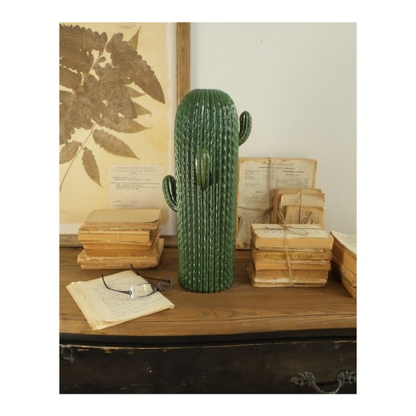 Dekoracyjny kaktus ceramiczny Orchidea Milano Cactus, wys. 46 cm