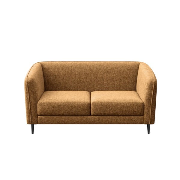 Żółta sofa 160 cm Galbe – Ghado