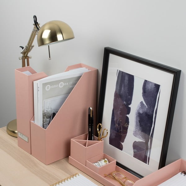 Kartonowe organizery na dokumenty zestaw 2 szt. Viola – Bigso Box of Sweden-image-1