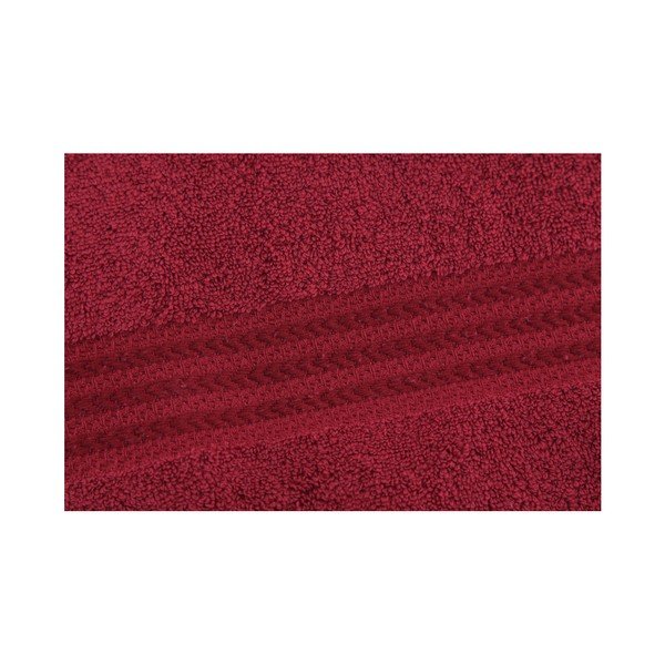 Czerwony bawełniany ręcznik Rainbow Red, 70x140 cm-image-2