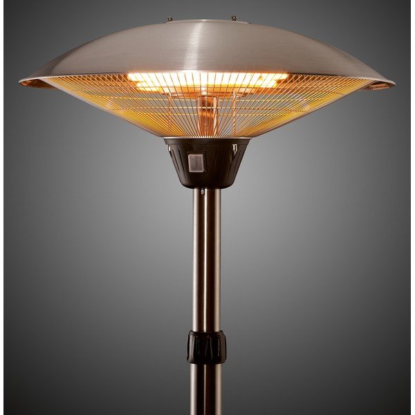 Elektryczny ogrzewacz w kolorze srebra ENDERS Barcelona-image-1