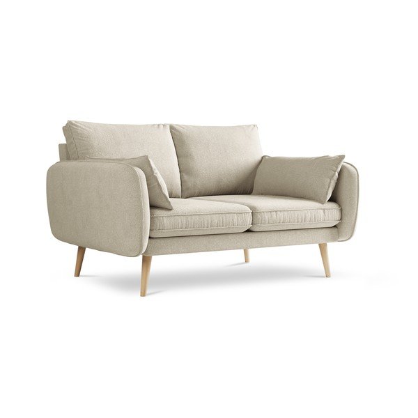 Beżowa sofa Kooko Home Lento, 158 cm-image-2