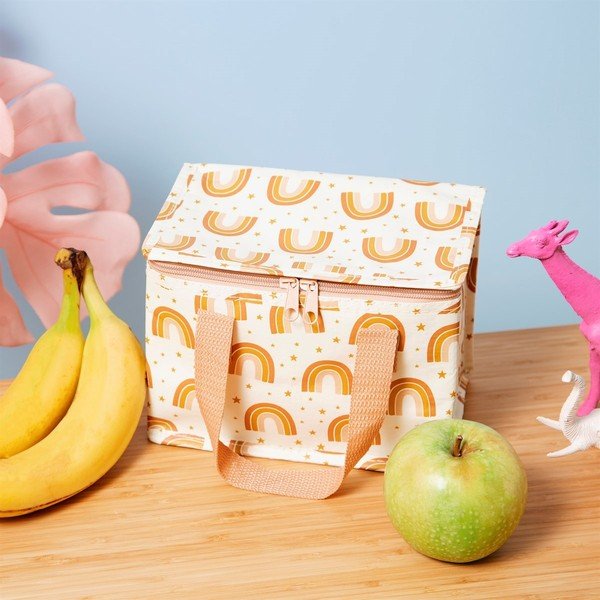 Pomarańczowo-różowa torba termiczna Sass & Belle Earth Rainbow-image-1