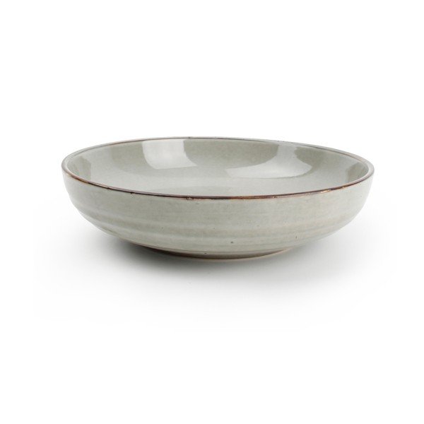 Zielony głęboki kamionkowy talerz ø 22 cm Artisan – Salt&Pepper