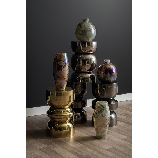 Szklany ręcznie wykonany wazon (wysokość 26 cm) Melange – PT LIVING-image-1