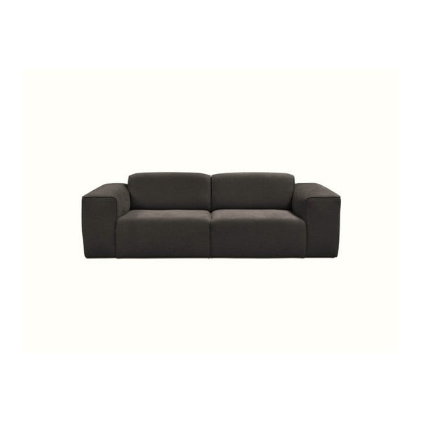 Grafitowa sofa 3-osobowa Cosmopolitan Design Phoenix