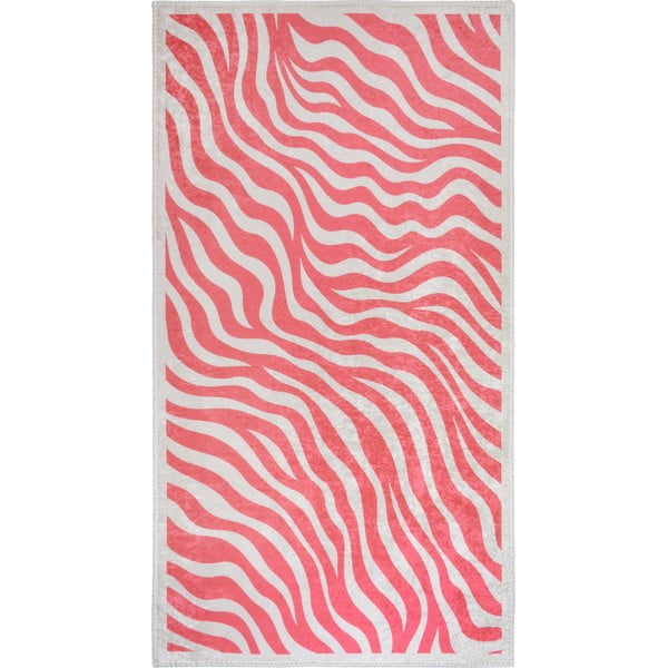 Różowy dywan odpowiedni do prania 120x180 cm Red Zebra – Vitaus