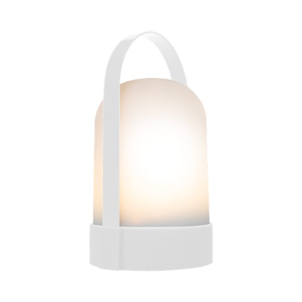 Biała lampa stołowa LED ze ściemniaczem (wys. 25 cm) Uri – Remember