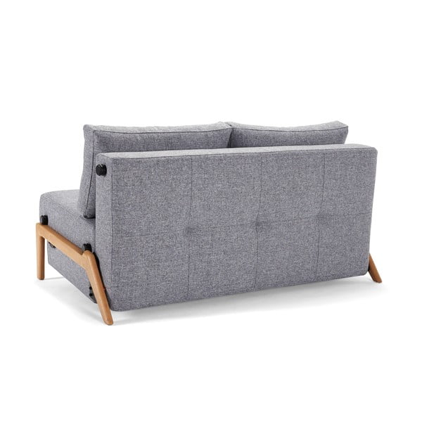 Szara sofa rozkładana Innovation Cubed-image-2