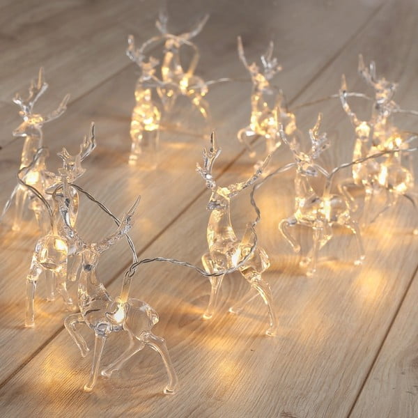 Girlanda świetlna LED z reniferami DecoKing Deer, 10 lampek, dł. 1,65 m-image-4