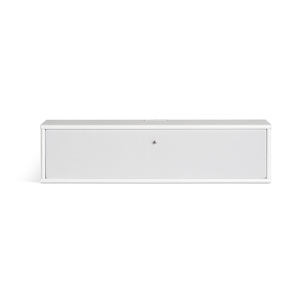 Biała szafka pod TV 89x22 cm Mistral – Hammel Furniture