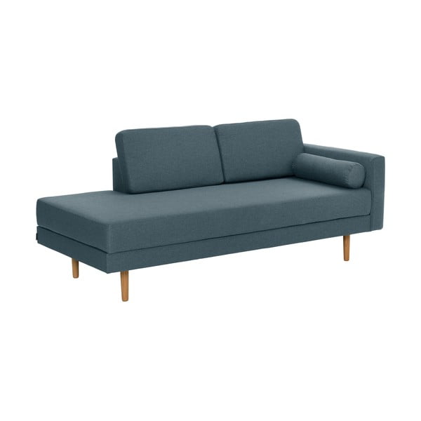 Niebieski regulowany szezlong Max Winzer Ivo, prawostronny-image-2