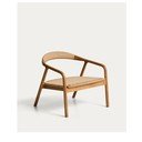 Fotel drewniany/bez obicia w naturalnym kolorze Derile – Kave Home