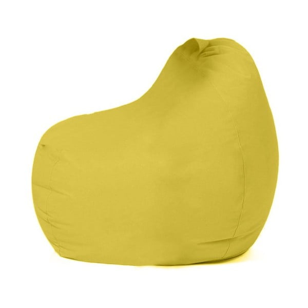 Żółty dziecięcy worek do siedzenia Premium – Floriane Garden