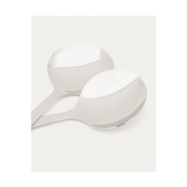 Sztućce do sałatek ze stali nierdzewnej 2 szt. Nirela – Kave Home-image-4