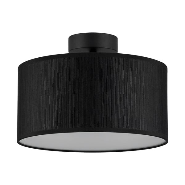 Czarna lampa sufitowa Sotto Luce Doce M, ⌀ 30 cm