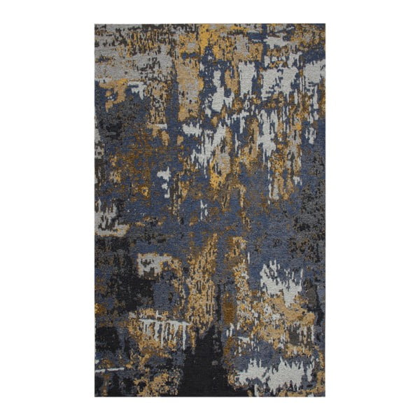 Niebieski chodnik Garida Rust, 80x300 cm