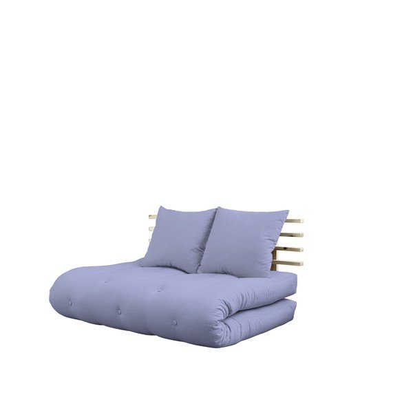 Sofa rozkładana Karup Shin Sano Natural/Blue Breeze-image-4